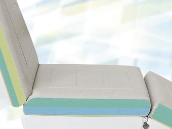 Upholstery (2- layer foam) with decorative stitching (SENSA Evolution A4 Scale / SENSA Evolution A4 Scale+)