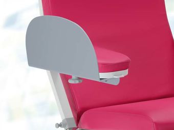 Side rail for attachment to the armrest. Available individually, mountable on both outsides.