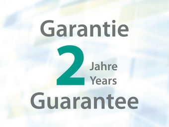 2 Jahre Garantie